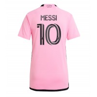 Fotballdrakt Dame Inter Miami Lionel Messi #10 Hjemmedrakt 2024-25 Kortermet